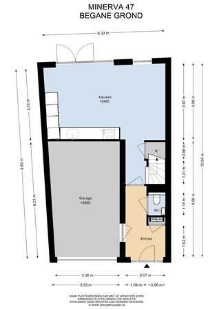 Floorplan - Minerva 47, 6121 NP Born
